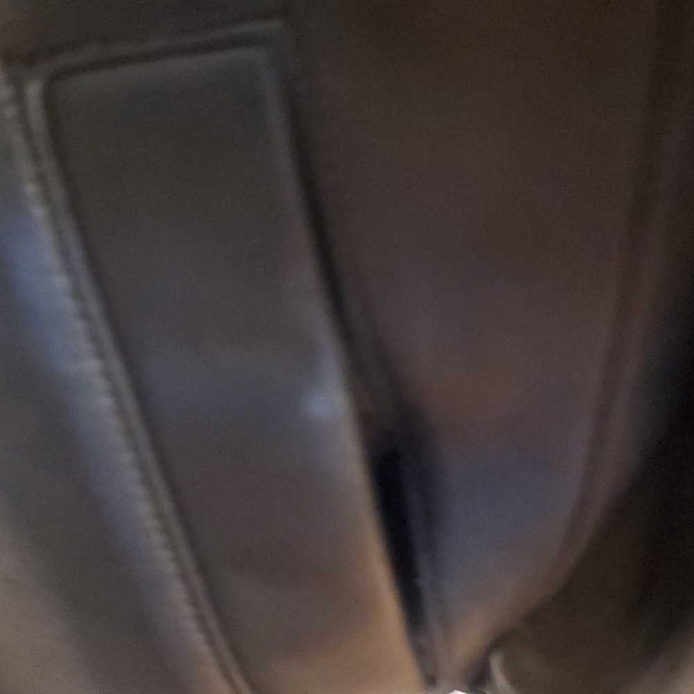 Michael Kors leather jacket black - Picture 6 of 8